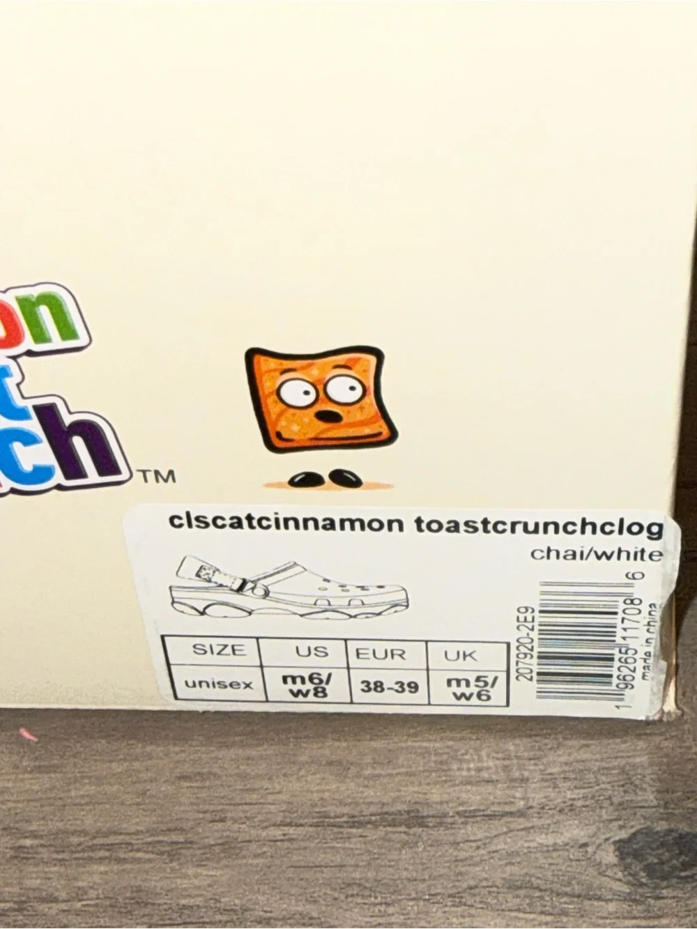 CROCS fun cereal
